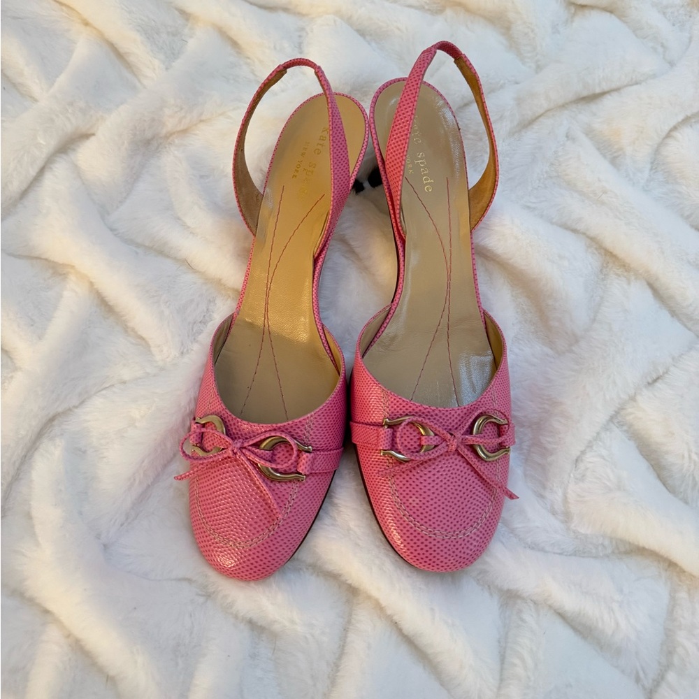 Kate Spade Pink Kitten heels
